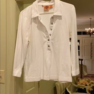 Tory Burch cotton shirt with logo buttons